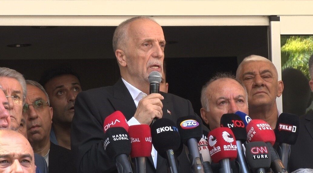 TÜRK-İŞ Genel Başkanı Argün Atalay, Kamu Toplu İş Sözleşmeleri Çerçeve
