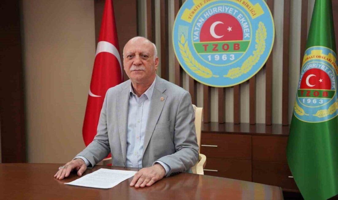 TZOB Genel Başkanı Şemsi Bayraktar, tarımsal kuraklığın çiftçileri olumsuz etkilediğini