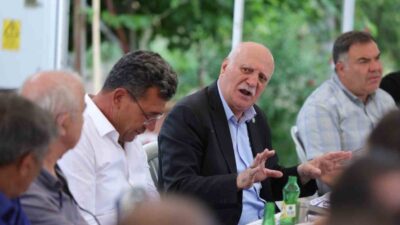 TZOB Genel Başkanı Şemsi Bayraktar, Kahramankazan'daki bir çiftliği ziyaret ederek