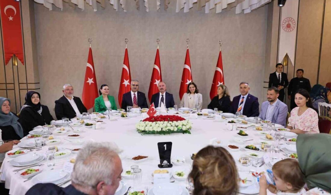 Çorum Valiliği, 15 Temmuz programında şehit aileleri ve gazileri ağırladı.