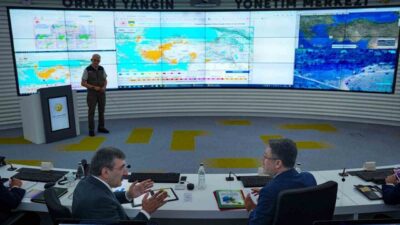Cumhurbaşkanı Yardımcısı Cevdet Yılmaz önderliğinde düzenlenen Orman Yangınlarıyla Mücadele Koordinasyon