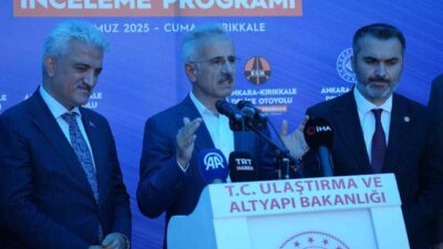 Ulaştırma ve Altyapı Bakanı Abdulkadir Uraloğlu, Ankara-Kırıkkale-Delice Otoyolu'nun Türkiye'nin geleceğini