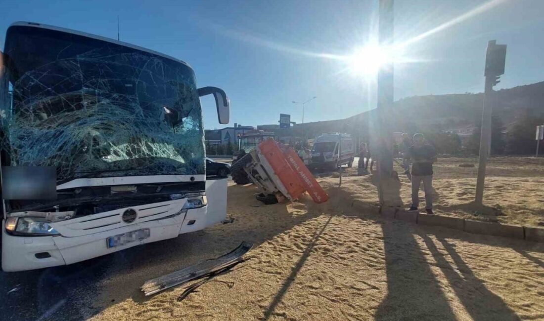 Kırıkkale'de şehirlerarası yolda yolcu