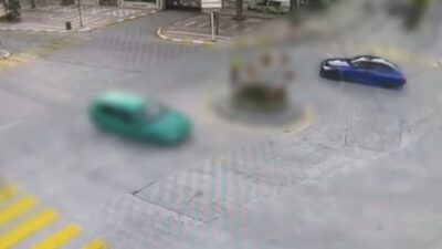Yozgat'ta drift yapan sürücü Tarım Müdürlüğü kavşağında yakalandı. Yapılan denetimler
