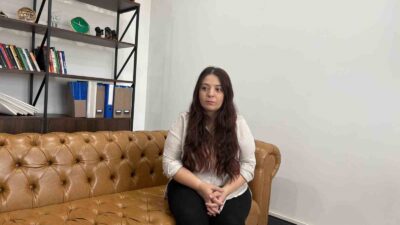 Kocası tarafından şiddete ve tacize uğradığını iddia eden Dilek Yiğiter