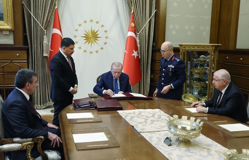 2025'te yapılan Yüksek Askeri Şura Toplantısı'nda 29 generalin, 478 albayın