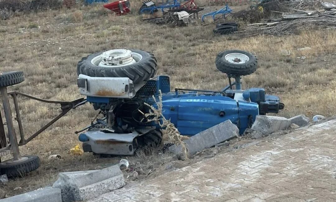 Yozgat’ın Şefaatli ilçesinde meydana gelen traktör kazasında, karı koca hayatını