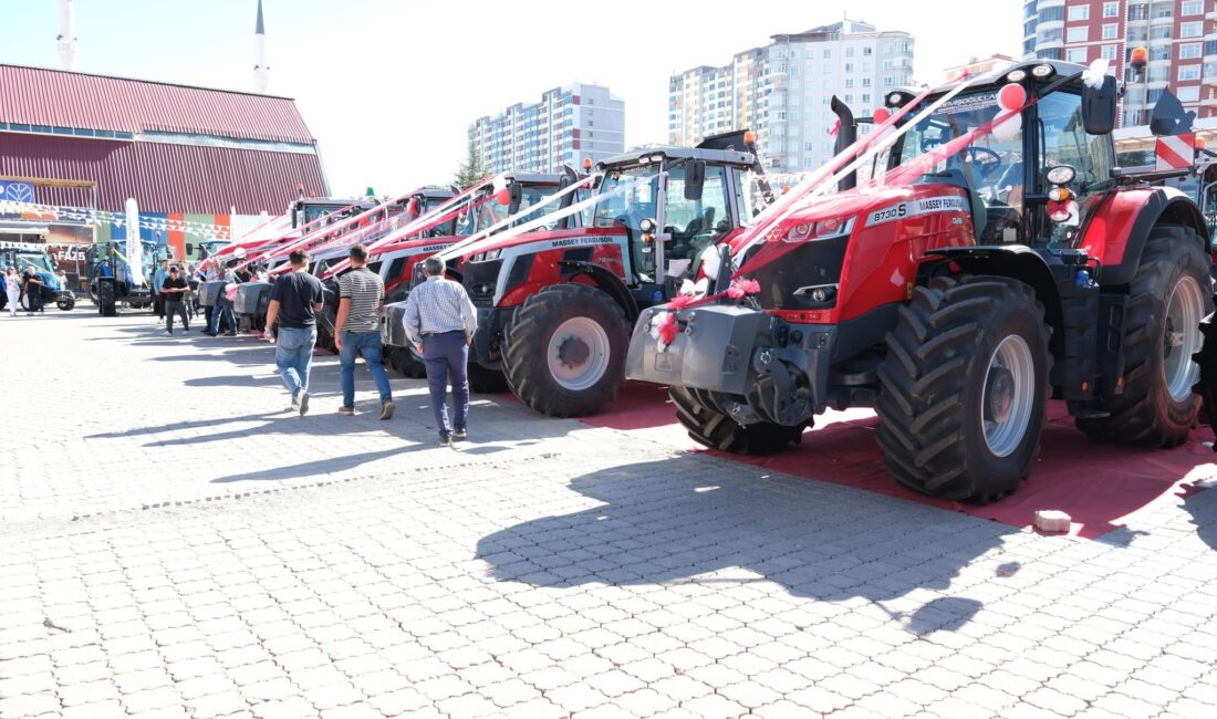 Yozgat’ta bu yıl 15’incisi düzenlenen Tarım, Gıda ve Hayvancılık Fuarı