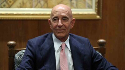 ABD'nin Suriye Özel Temsilcisi Thomas Barrack, Lübnan Cumhurbaşkanı Joseph Aoun