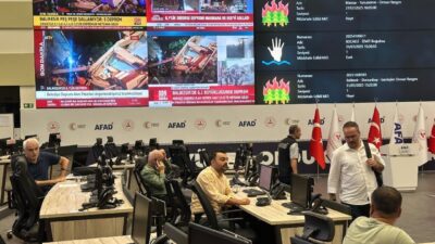AFAD, Balıkesir'in Sındırgı ilçesindeki 6.1 büyüklüğündeki deprem sonrasında Türkiye Afet