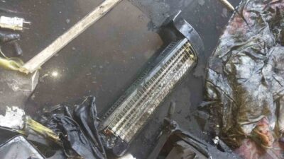 Sorgun ilçesindeki ev, elektrik sobasından çıkan yangın sonucu kullanılamaz hale