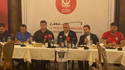 Ankara'da düzenlenen Taha Akgül Karakucak Güreşleri lansmanına, Keçiören Belediye Başkanı