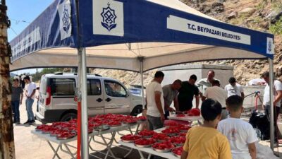 Beypazarı ilçesinde kaynaşmayı sağlamak için Muhtar Rıdvan Biçer önderliğinde mevlit