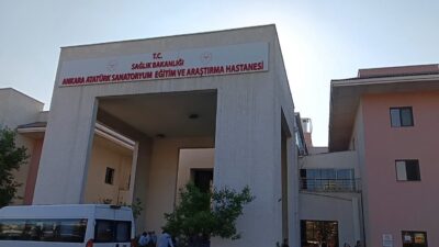 Ankara Keçiören'deki Atatürk Sanatoryum Eğitim ve Araştırma Hastanesi'nde çıkan yangın,