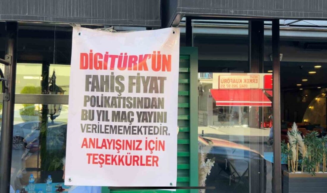 Ankara’daki restoran ve kıraathane işletmecileri, Digitürk'ün yaptığı üyelik fiyatlarına yapılan