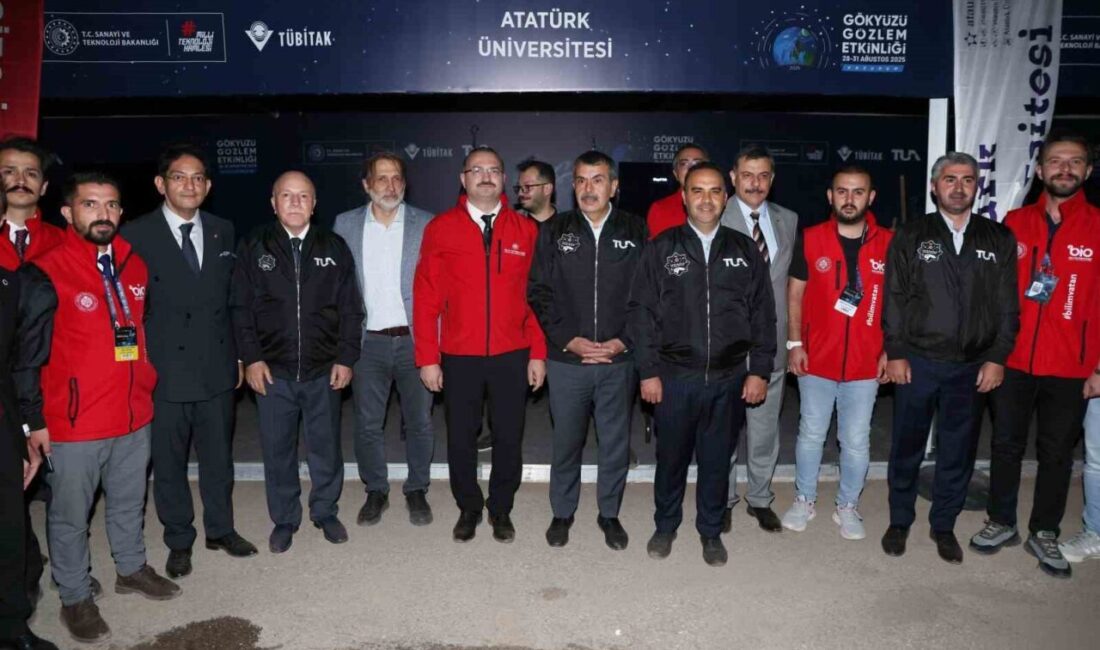 TÜBİTAK iş birliğiyle düzenlenen Gökyüzü Gözlem Etkinliği, Sanayi ve Teknoloji