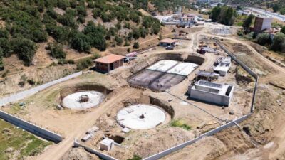 Akdağmadeni Belediyesi, çevreci Atık Su Arıtma Tesisi'nde hummalı çalışmaları sürdürüyor.