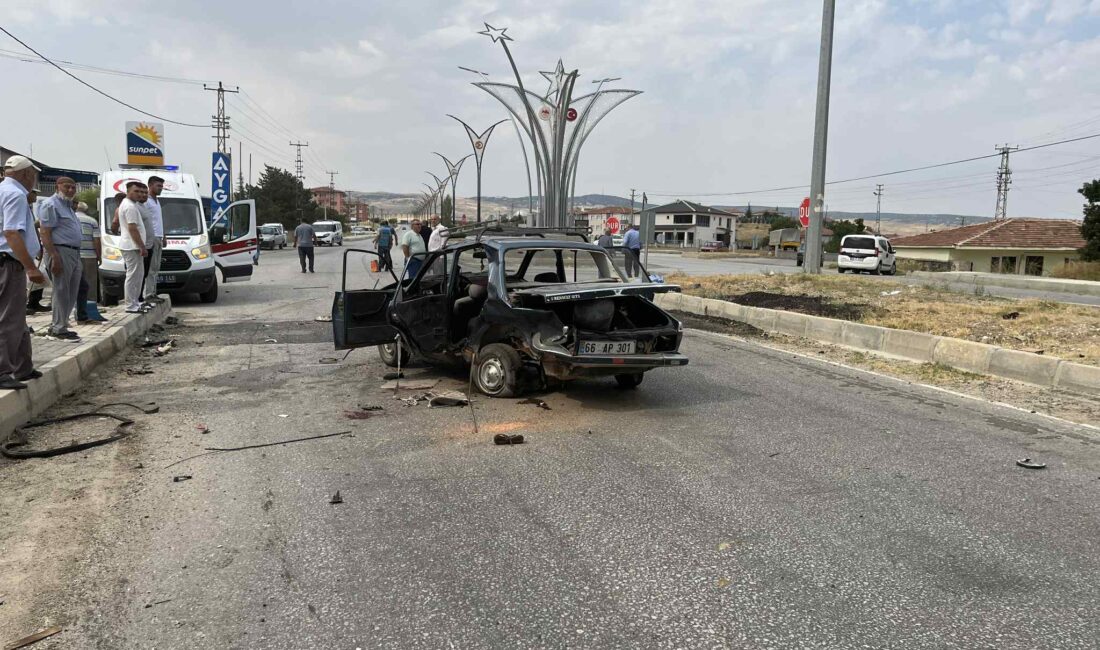 Çiçekdağı ilçesinde meydana gelen trafik kazasında 1 kişi yaralandı. Kaza,