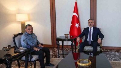 Hakan Fidan, Endonezya Dışişleri Bakan Yardımcısı Anis Matta ile Ankara’da