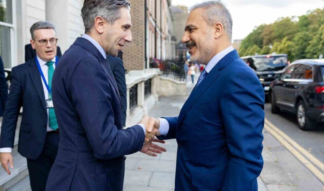 Dışişleri Bakanı Hakan Fidan, İrlanda'nın başkenti Dublin'de İrlanda üst düzey