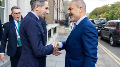 Dışişleri Bakanı Hakan Fidan, İrlanda'nın başkenti Dublin'de İrlanda üst düzey