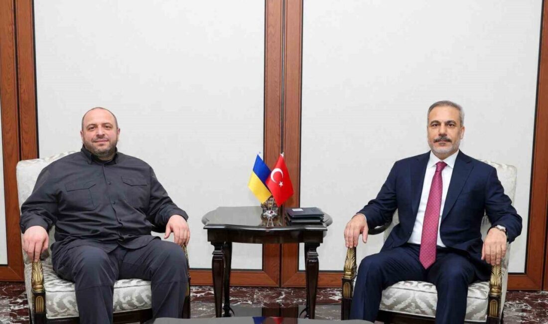 Ankara'da, Dışişleri Bakanı Hakan Fidan ve Ukrayna Milli Güvenlik ve