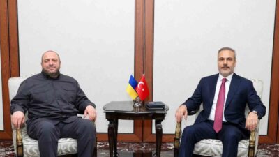 Ankara'da, Dışişleri Bakanı Hakan Fidan ve Ukrayna Milli Güvenlik ve