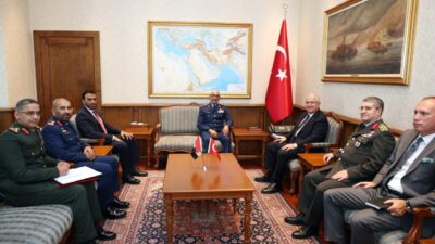 Milli Savunma Bakanı Yaşar Güler, Ankara'ya gelen Birleşik Arap Emirlikleri