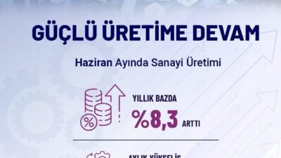 Sanayi ve Teknoloji Bakanı Mehmet Fatih Kacır, haziran ayında Sanayi