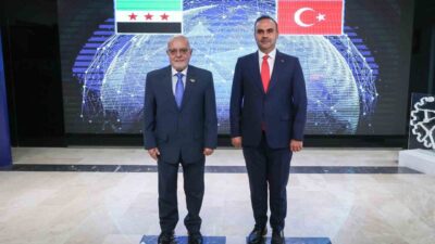 Sanayi ve Teknoloji Bakanı Mehmet Fatih Kacır, Suriye Ekonomi ve