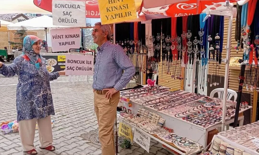 Beypazarı Kaymakamı Ünal Coşkun, esnaflarla buluşarak ilçeyi yakından tanımak ve