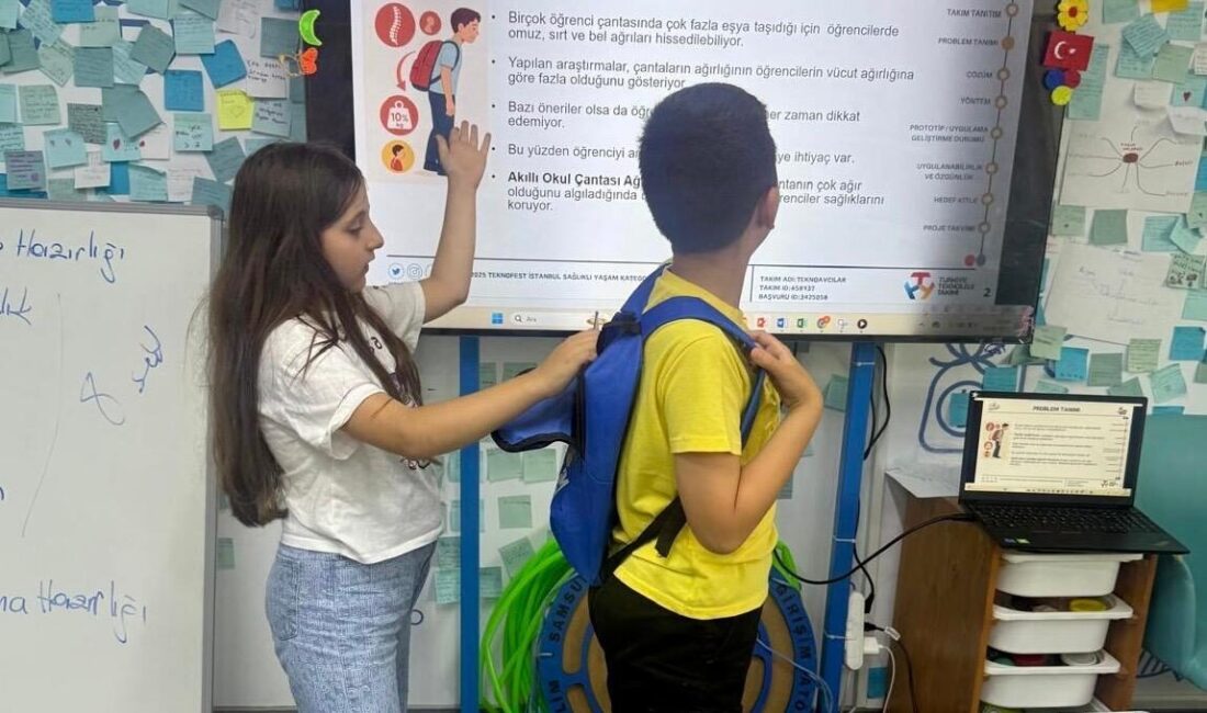 Samsun Büyükşehir Belediyesi'nin organizasyonuyla Bilim Samsun ve Keşif Kampüsü öğrencilerinden