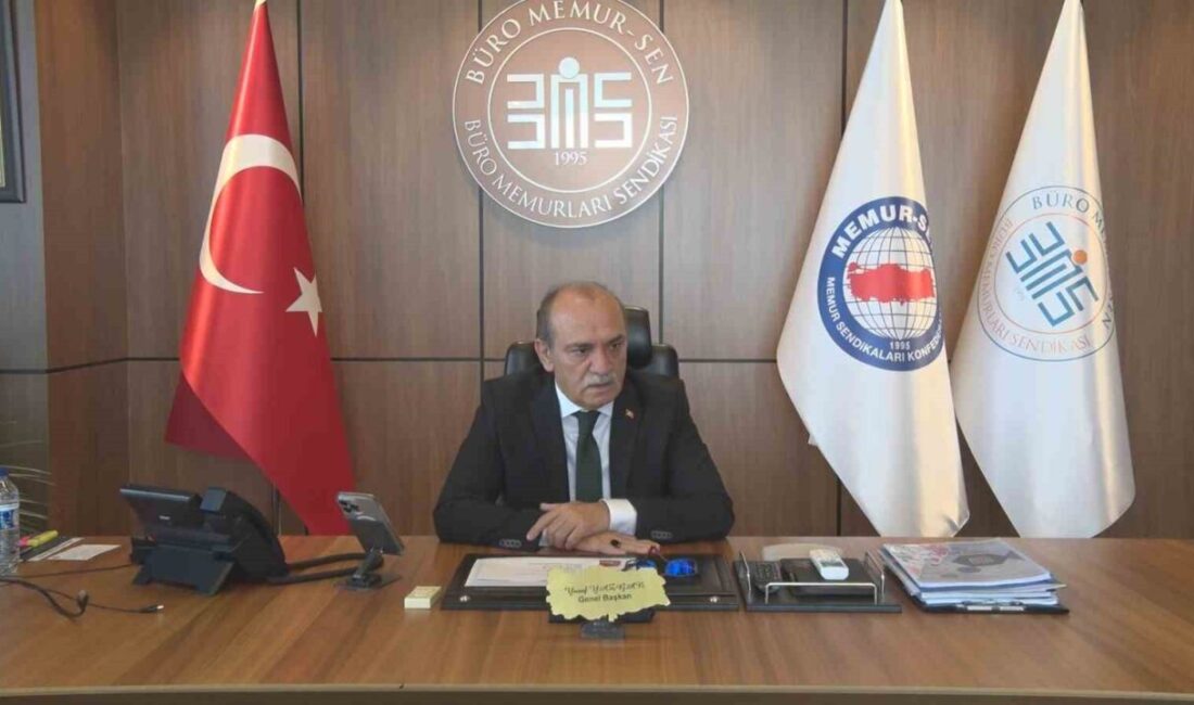 Büro Memur-Sen Genel Başkanı Yusuf Yazgan, kamu çalışanları için memnuniyet