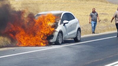 Yerköy’den Çiçekdağı istikametine gitmekte olan seyir halindeki 42 ARR 932
