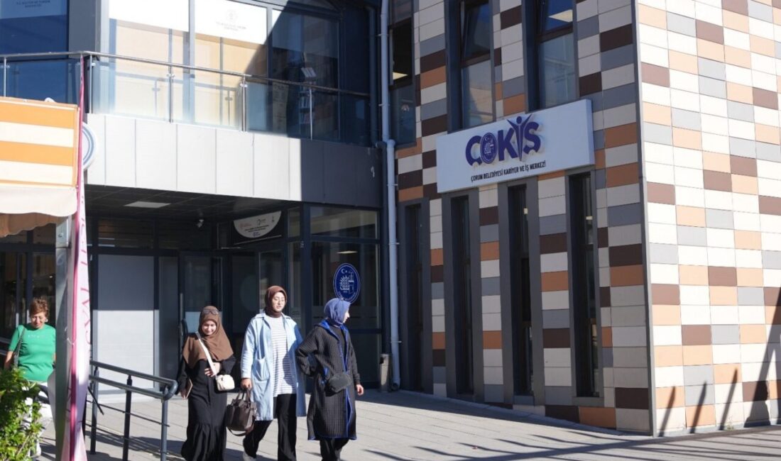 Çorum Belediyesi, Kariyer ve İş Merkezi ile 3 bin kişiyi