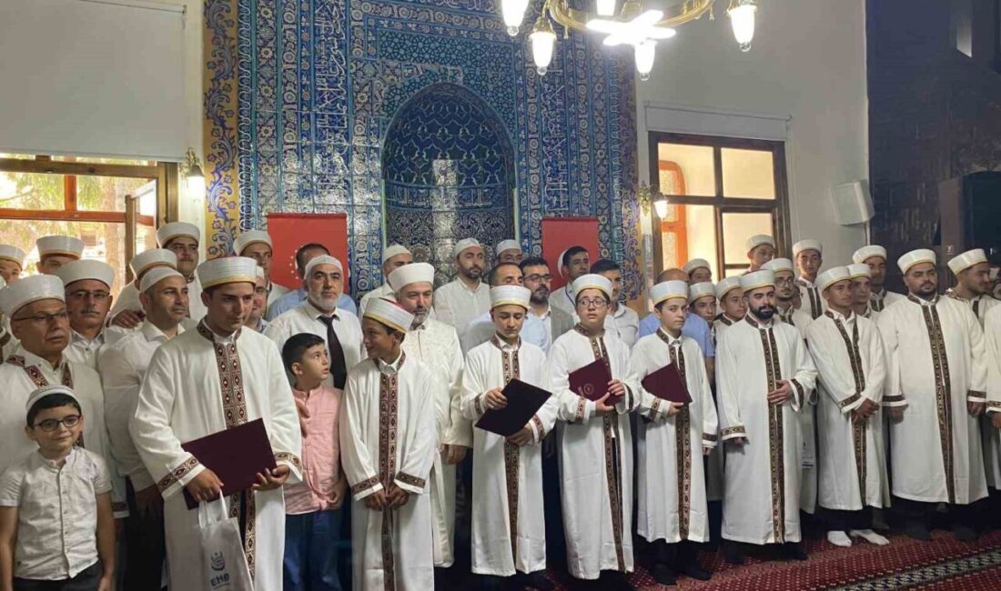 Çorum’un İskilip ilçesindeki Ebussuud Efendi Hafızlık Erkek Kur’an Kursu'nda hafızlık