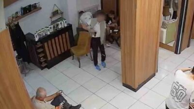 Çorum'da husumetli olduğu bir şahsı kuaför salonunda silahla yaralayan saldırgan