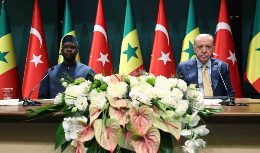 Cumhurbaşkanı Recep Tayyip Erdoğan, Senegal Başbakanı Sonko ile stratejik iş
