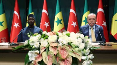 Cumhurbaşkanı Recep Tayyip Erdoğan, Senegal Başbakanı Sonko ile stratejik iş