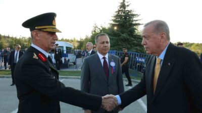 Cumhurbaşkanı Erdoğan, Jandarma ve Sahil Güvenlik Akademisi mezuniyet töreninde Filistinli