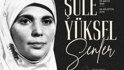 Cumhurbaşkanı Recep Tayyip Erdoğan, Şule Yüksel Şenler'i vefatının 6. yılında