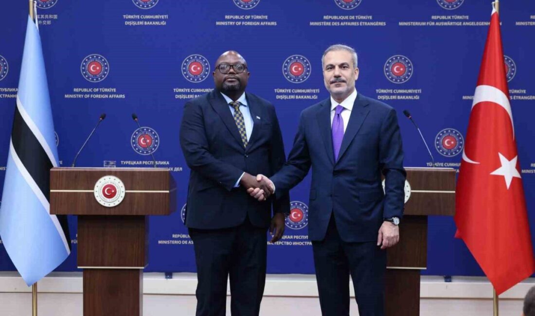 Dışişleri Bakanı Hakan Fidan, Botsvana ile ilişkilerin geliştirilmesi, Filistin'e destek