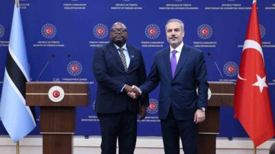 Dışişleri Bakanı Hakan Fidan, Botsvana ile ilişkilerin geliştirilmesi, Filistin'e destek