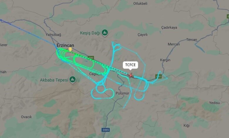 DHMİ, Erzincan Yıldırım Akbulut Havalimanı'nda Cessna Citation Latitude ile kalibrasyon