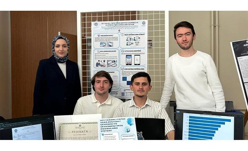 ETÜ'lı öğrencilerin geliştirdiği yapay zekâ destekli imza doğrulama projesi, TÜBİTAK