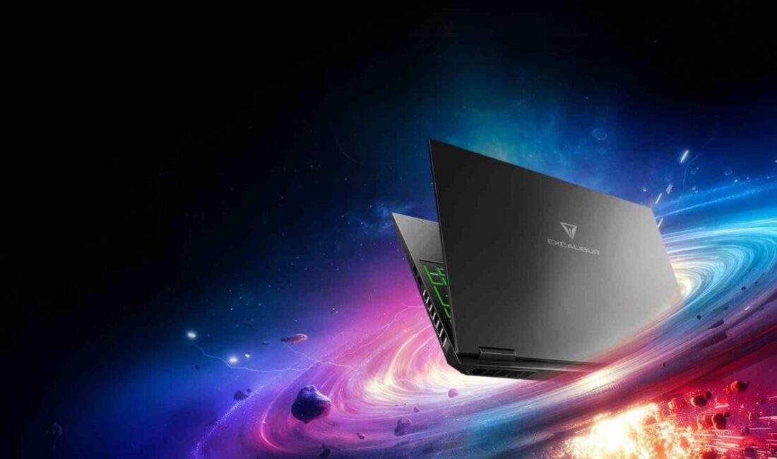 Excalibur G920 Gaming Laptop, oyunseverlere ve profesyonellere gerçek zamanlı ışın