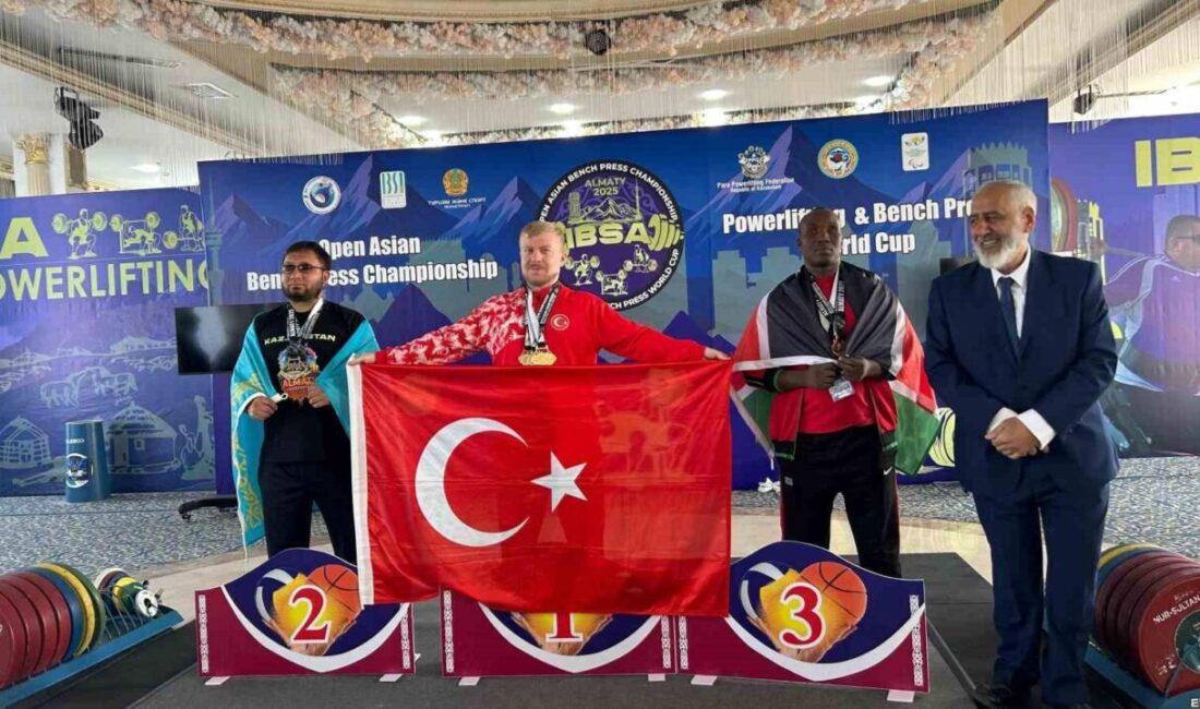Görme engelli dünya şampiyonu Şehmuz Çevik, amacının dünya rekorunu kırmak