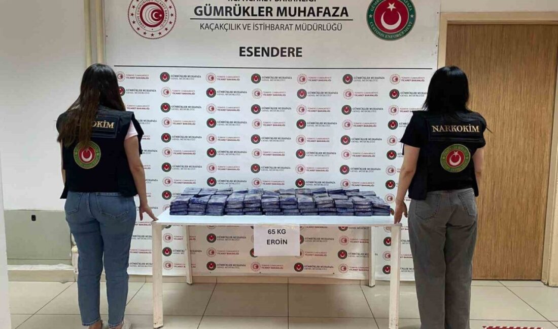 Son bir haftada 986 milyon lira değerinde yaklaşık 1.5 ton