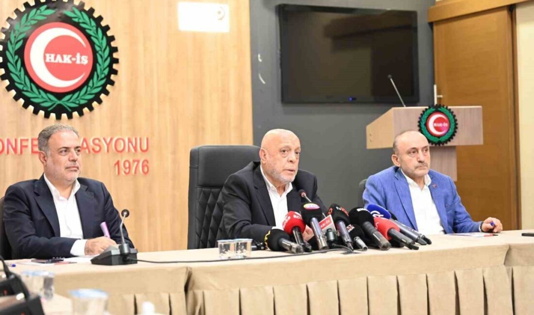 HAK-İŞ Genel Başkanı Mahmut Arslan, Kamu Toplu İş Çerçeve Protokolü