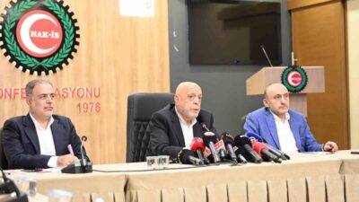 HAK-İŞ Genel Başkanı Mahmut Arslan, Kamu Toplu İş Çerçeve Protokolü